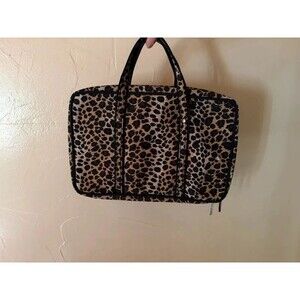 Basics Leopard Print Makeup & Toiletry Bag – Y2K